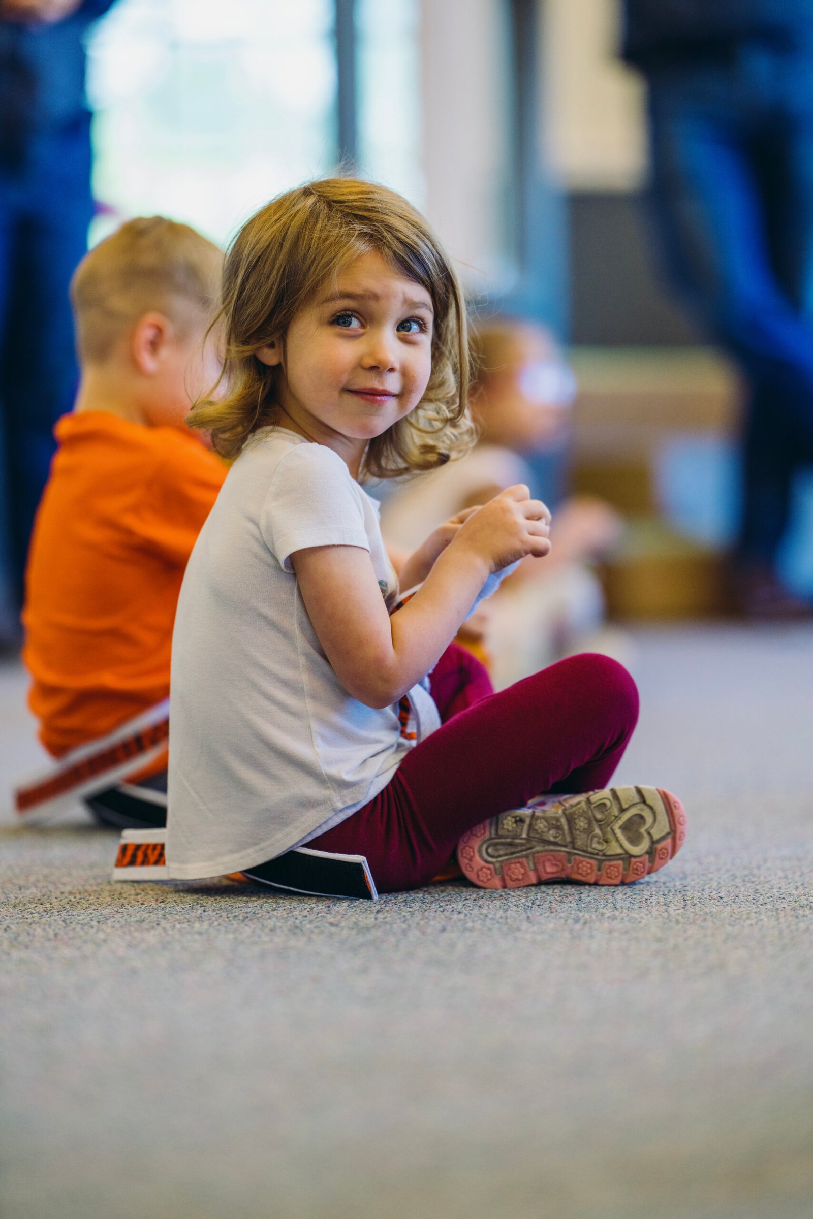 Children learning at The Learning Tree Center